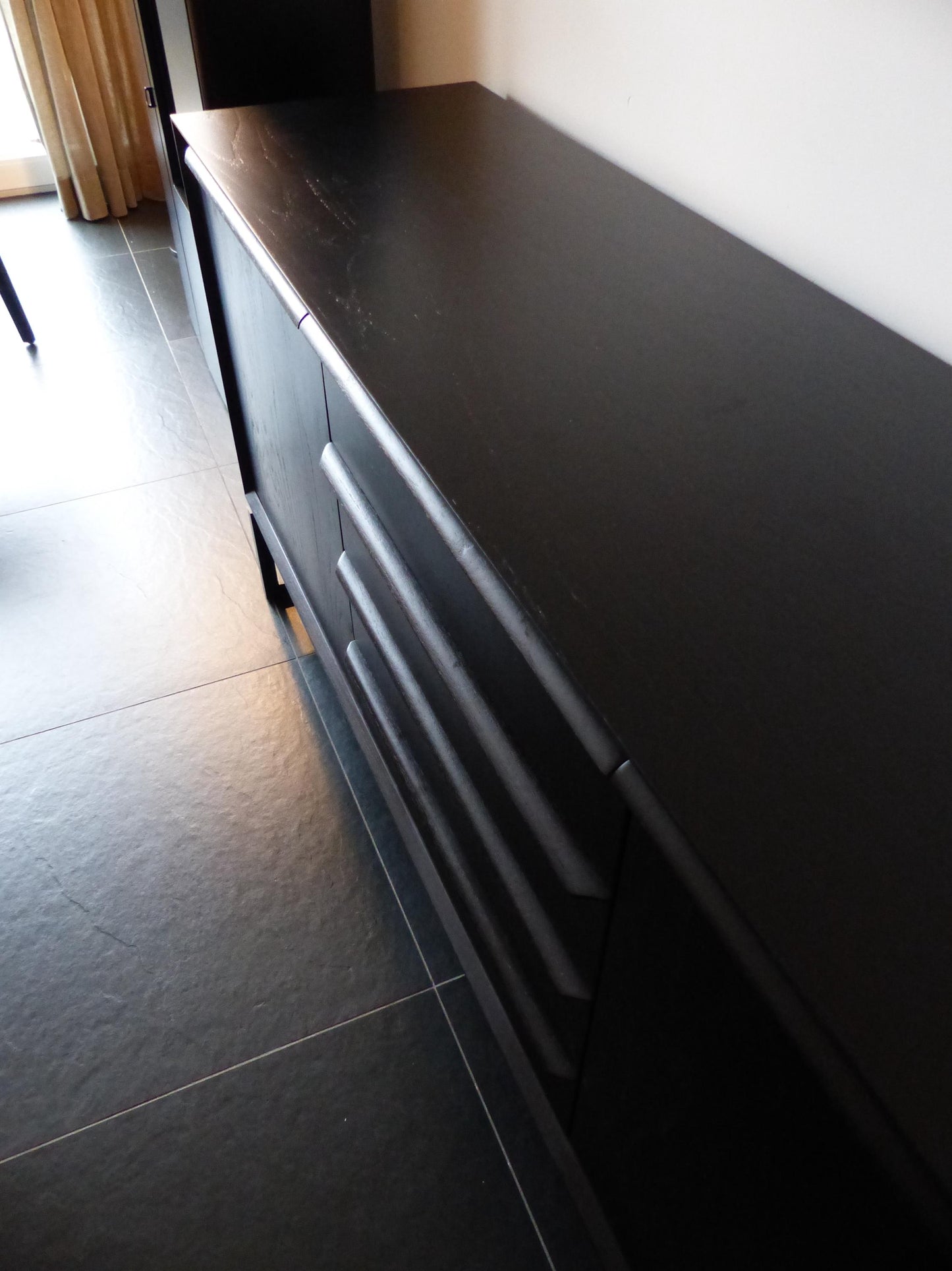 Scandinavian design sideboard black