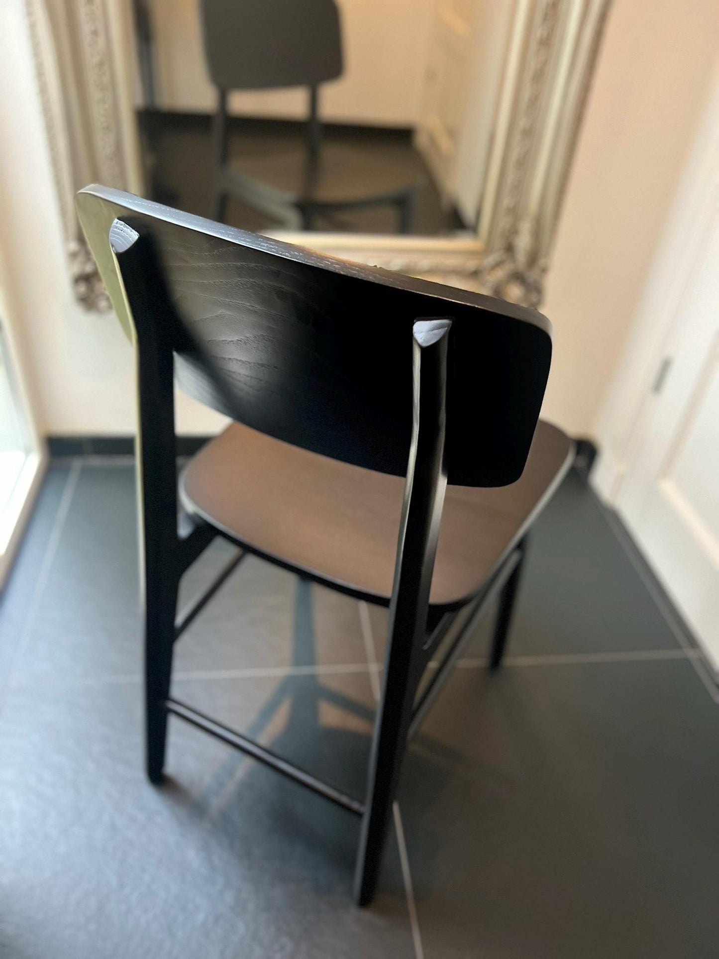 Scandinavian design chair black