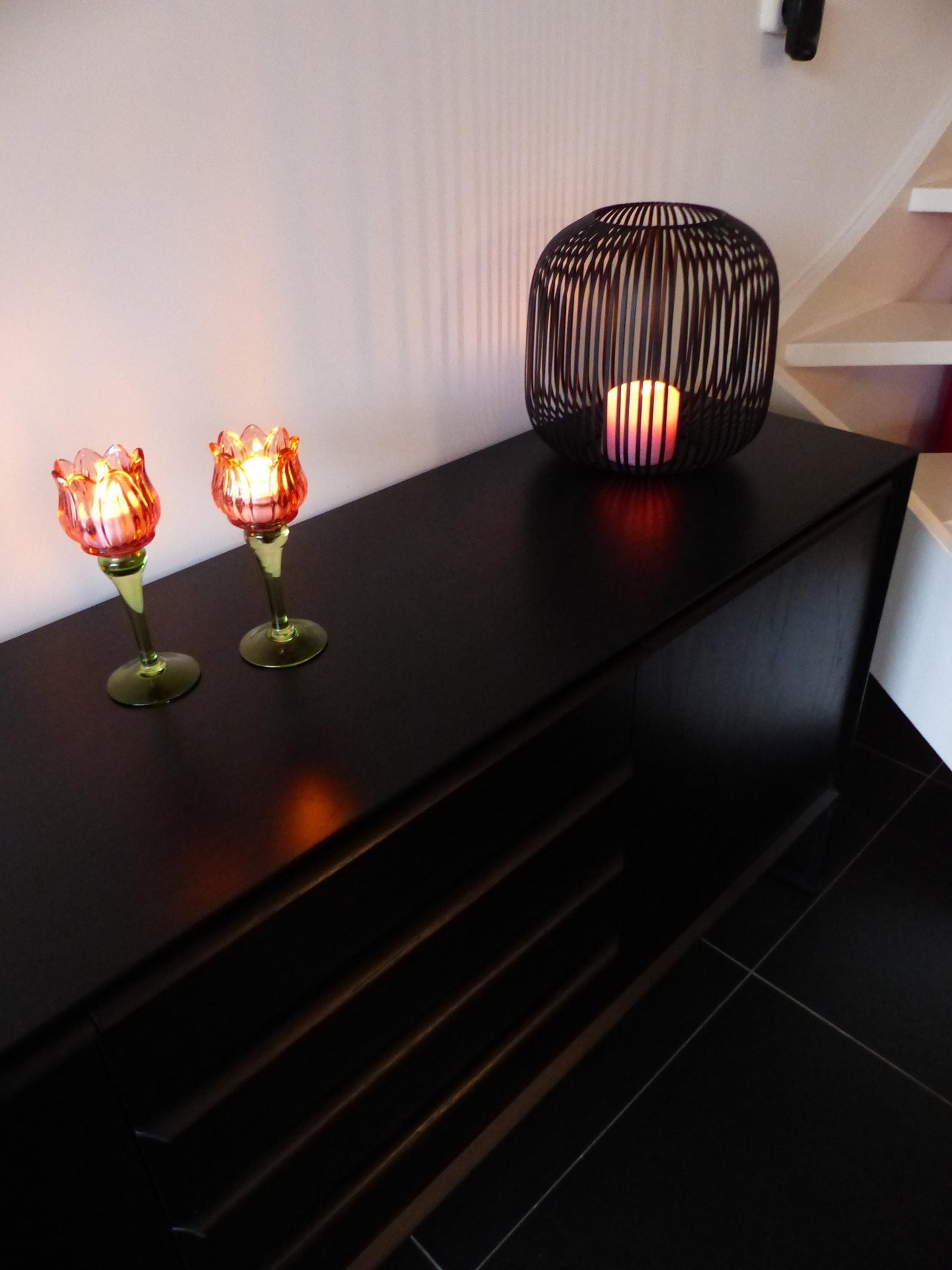 Scandinavian design sideboard black