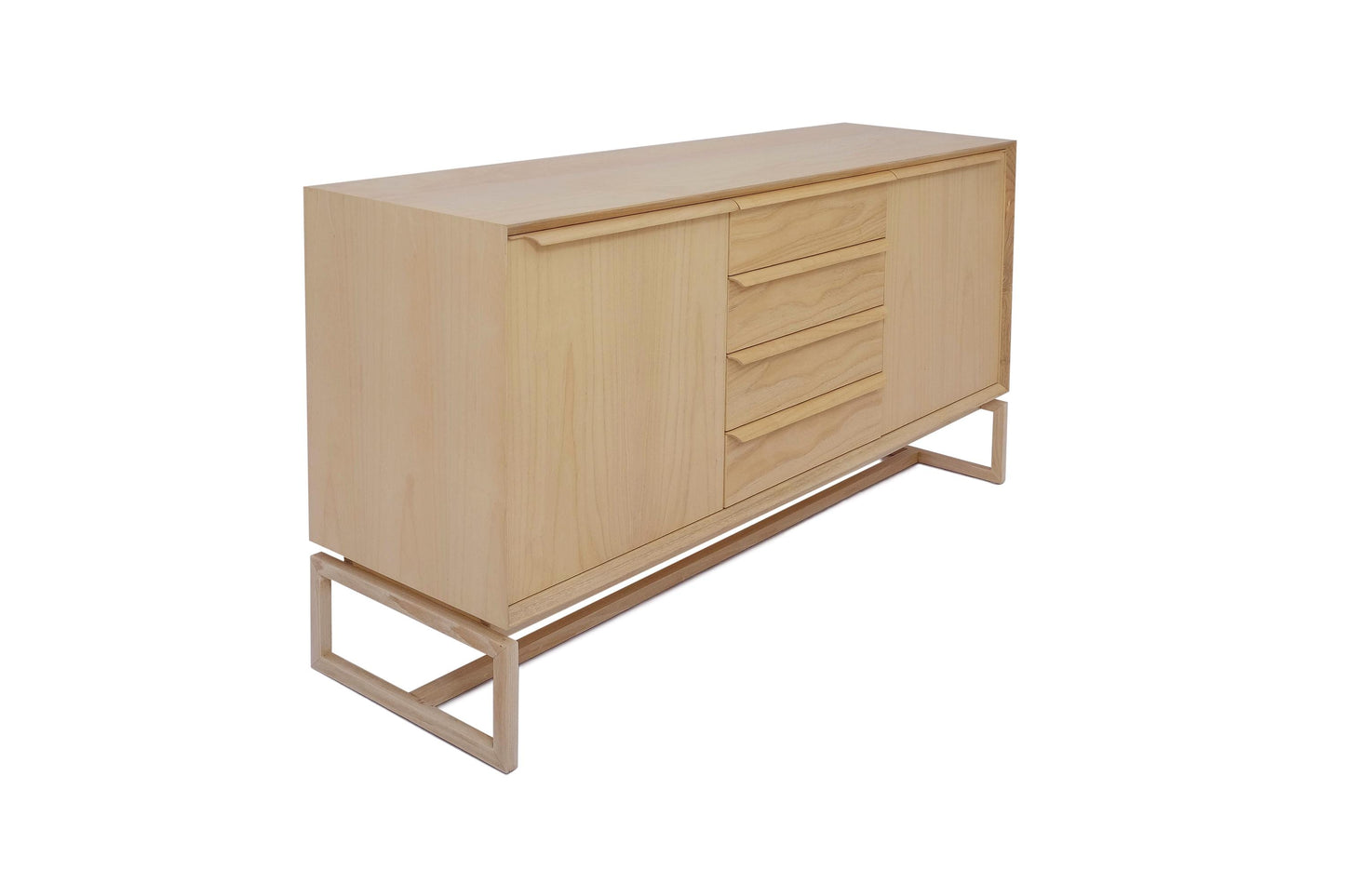 Scandinavian design sideboard natural