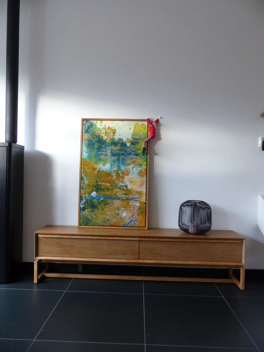 Scandinavian design TV furniture teak