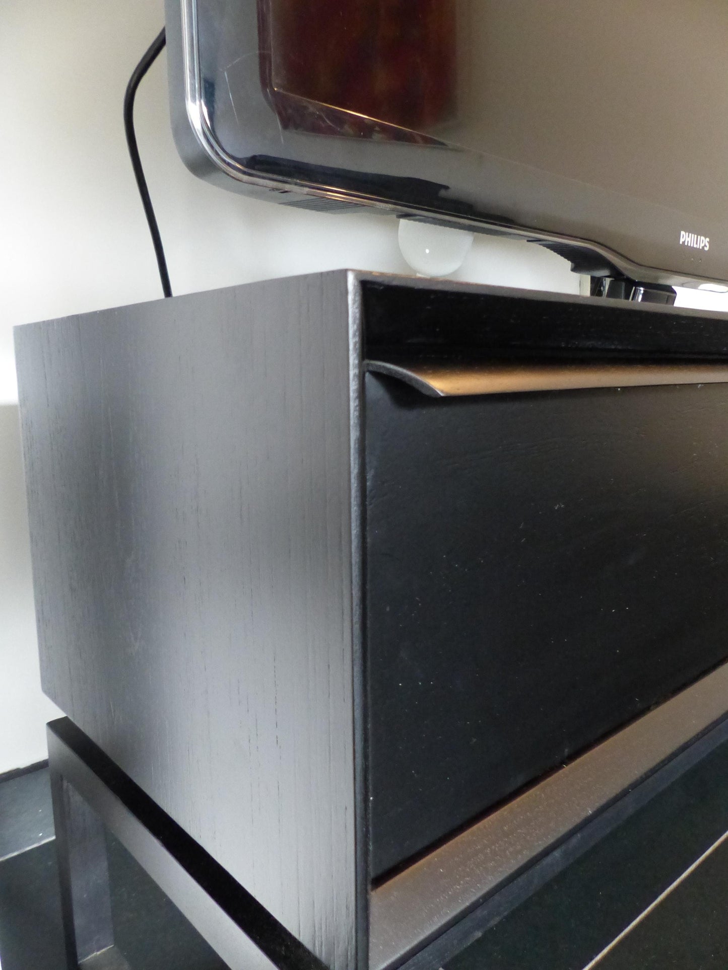 Scandinavian design TV furniture black