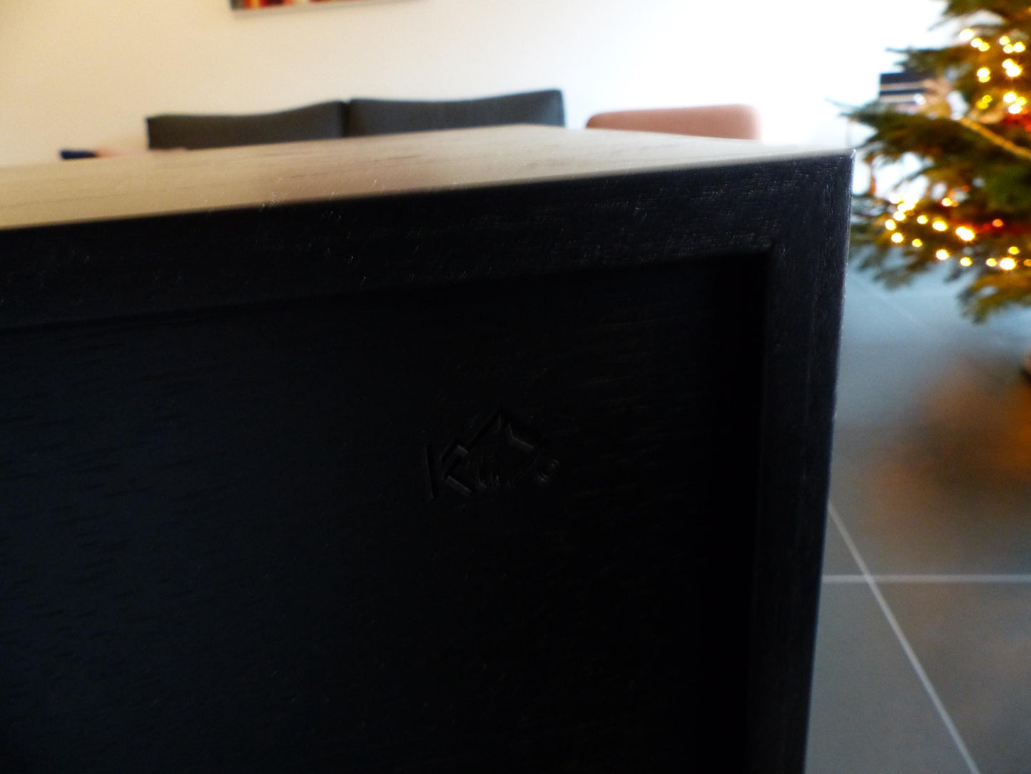 Scandinavian design sideboard black
