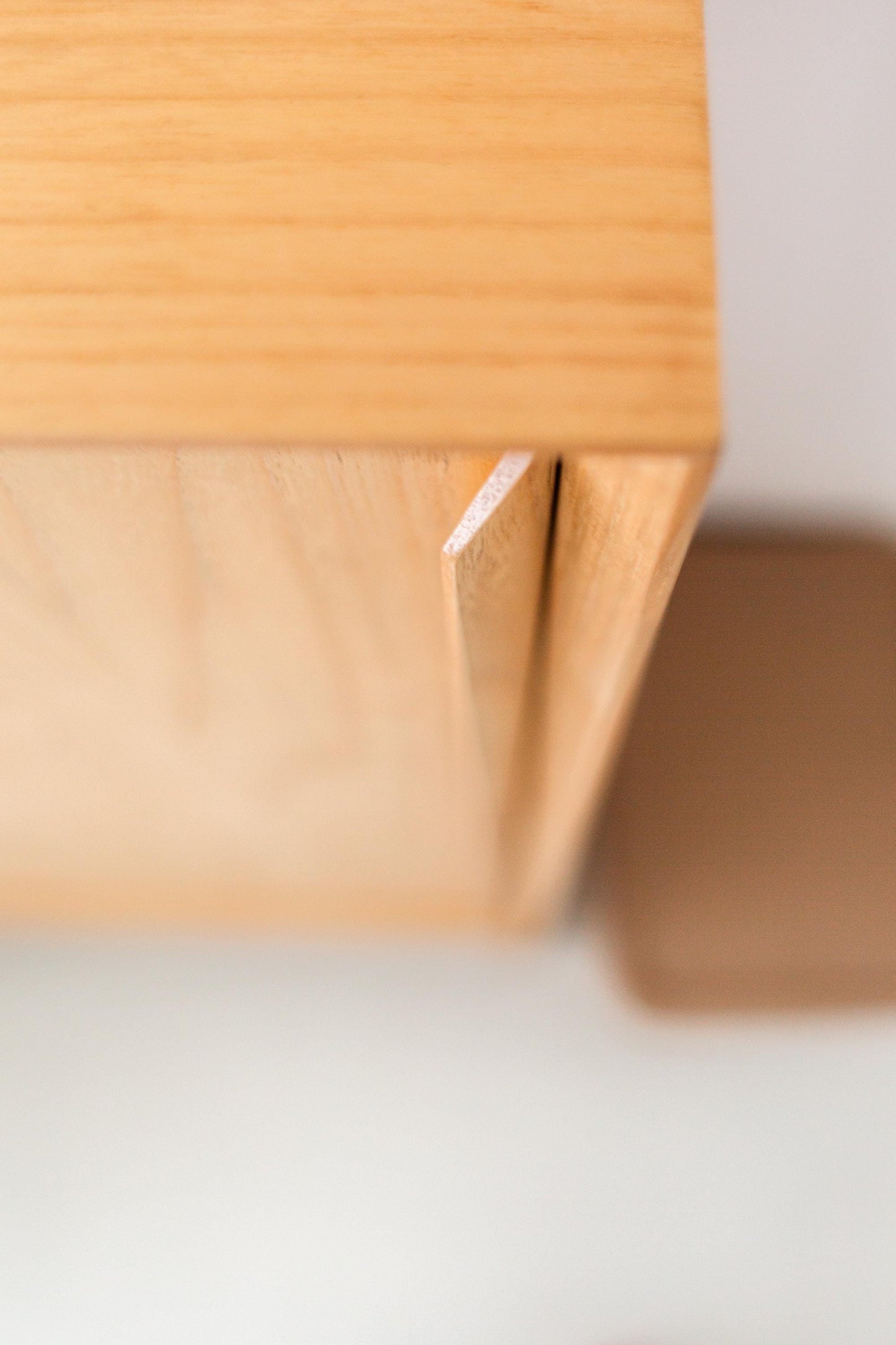 Scandinavian design sliding door cabinet natural