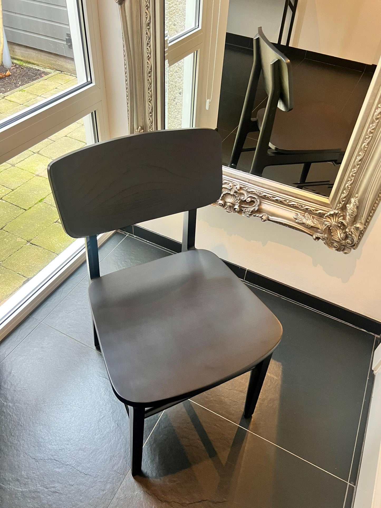 Scandinavian design chair black
