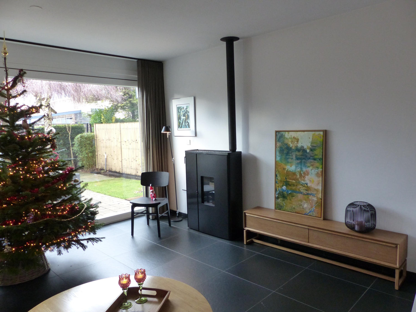 Scandinavian design TV furniture teak