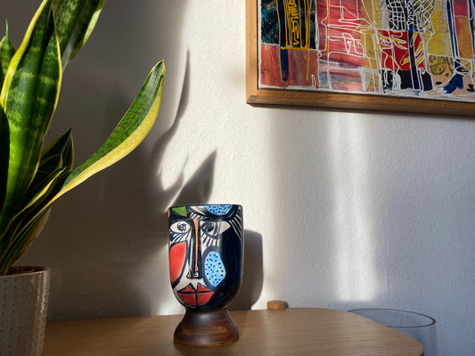 Scandinavische Keramische Vaas - Middel