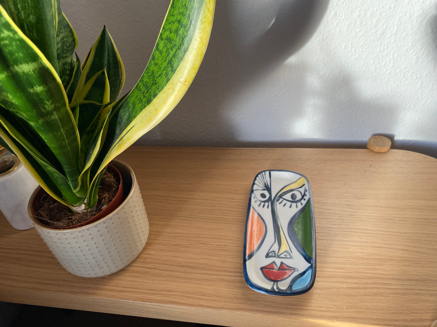 Handgemaakte Keramische Schaal - Organisch