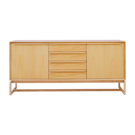 Scandinavian design sideboard natural