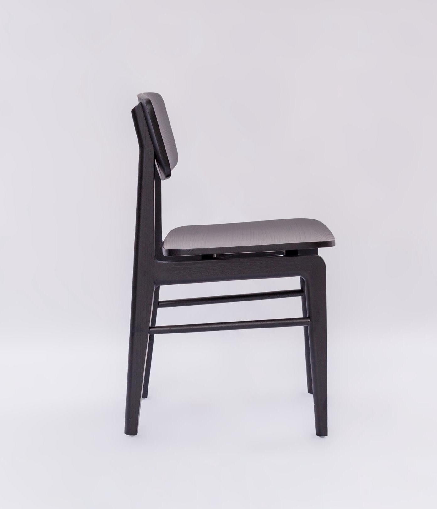 Scandinavian design chair black