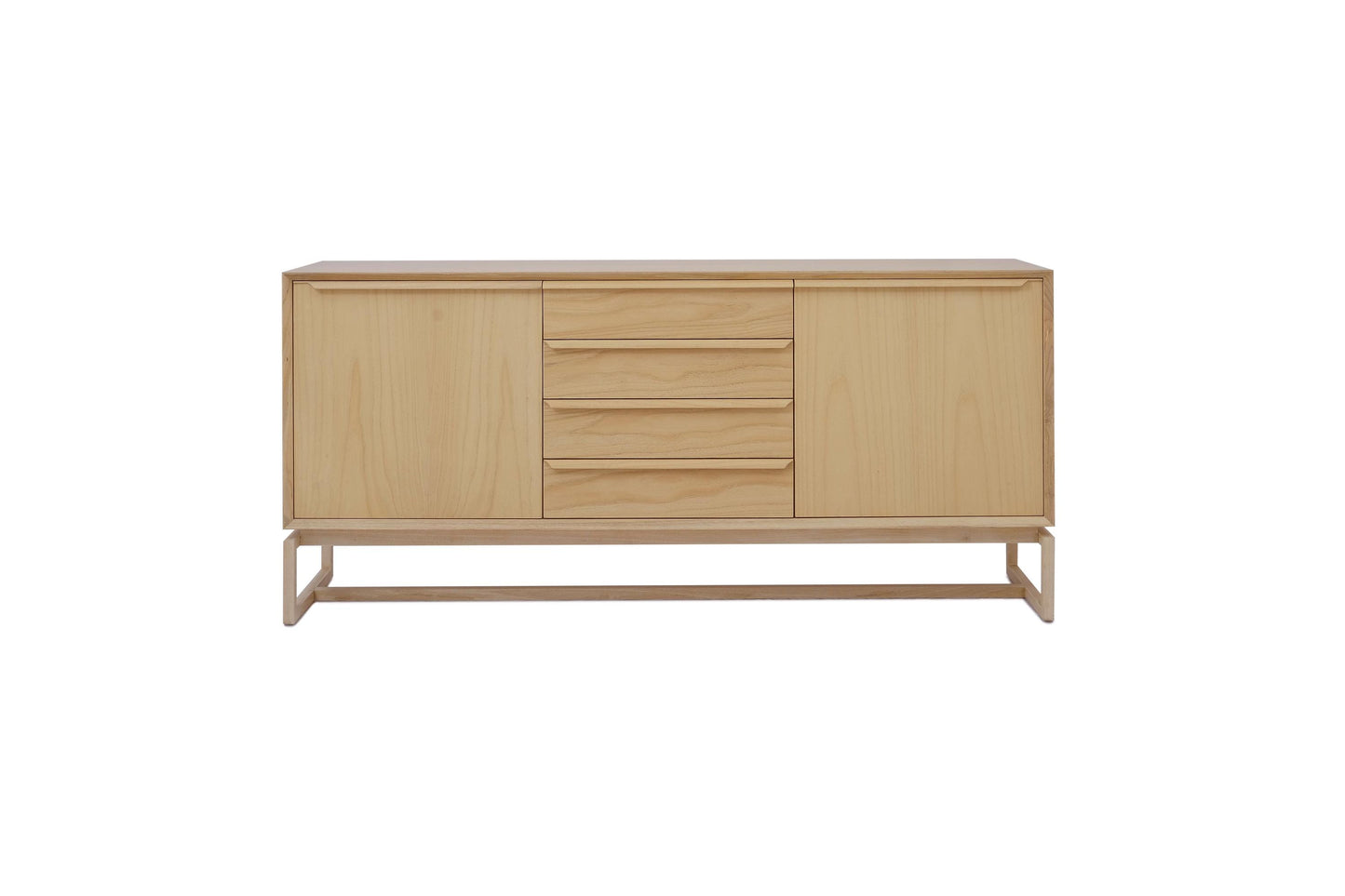 Scandinavian design sideboard natural