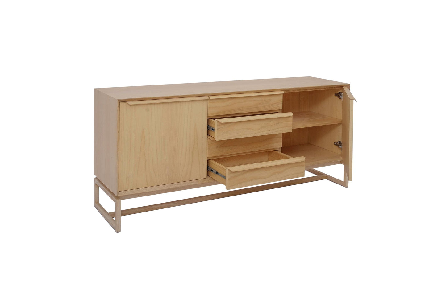Scandinavian design sideboard natural