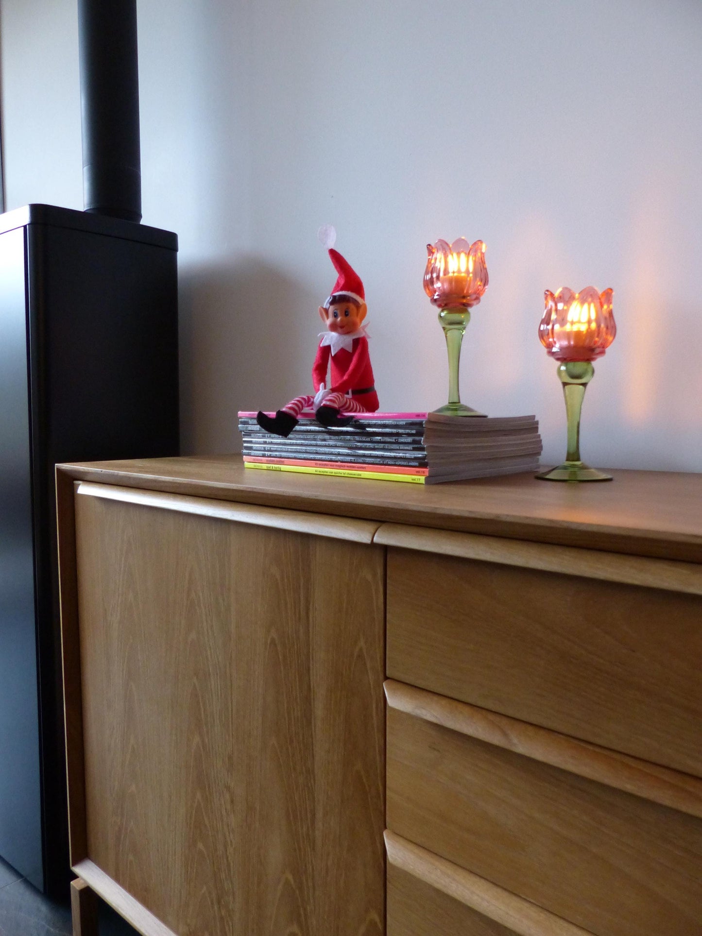 Scandinavian design sideboard teak