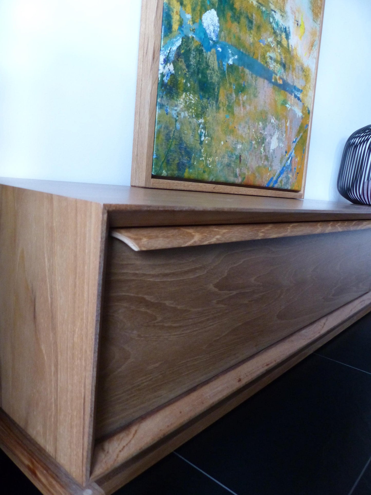 Scandinavian design TV furniture teak