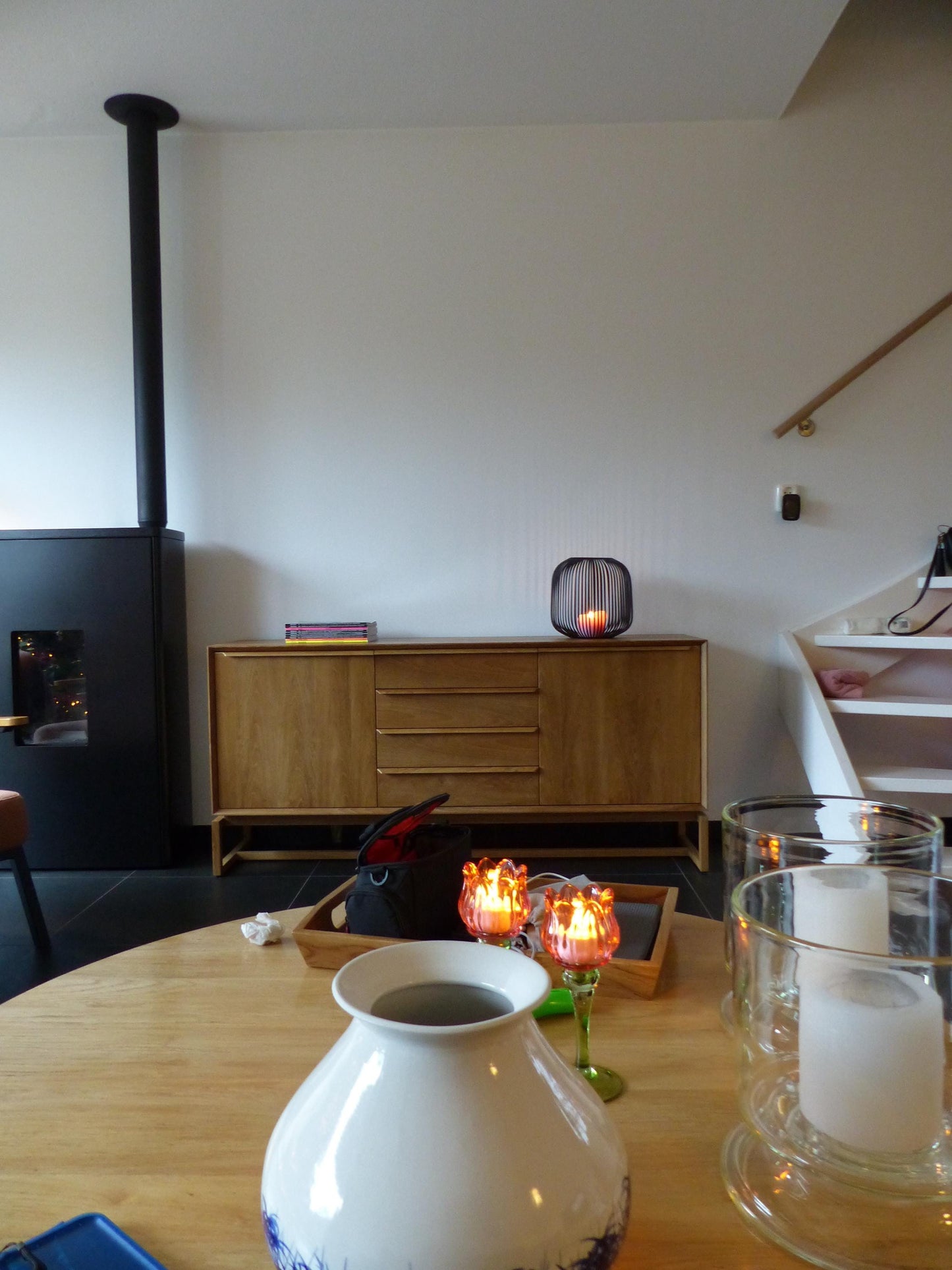 Scandinavian design sideboard teak