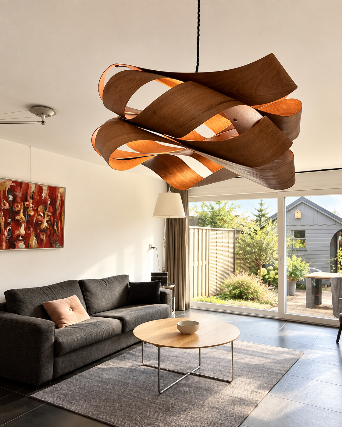 The Swell in a living room – retouched lifestyle image